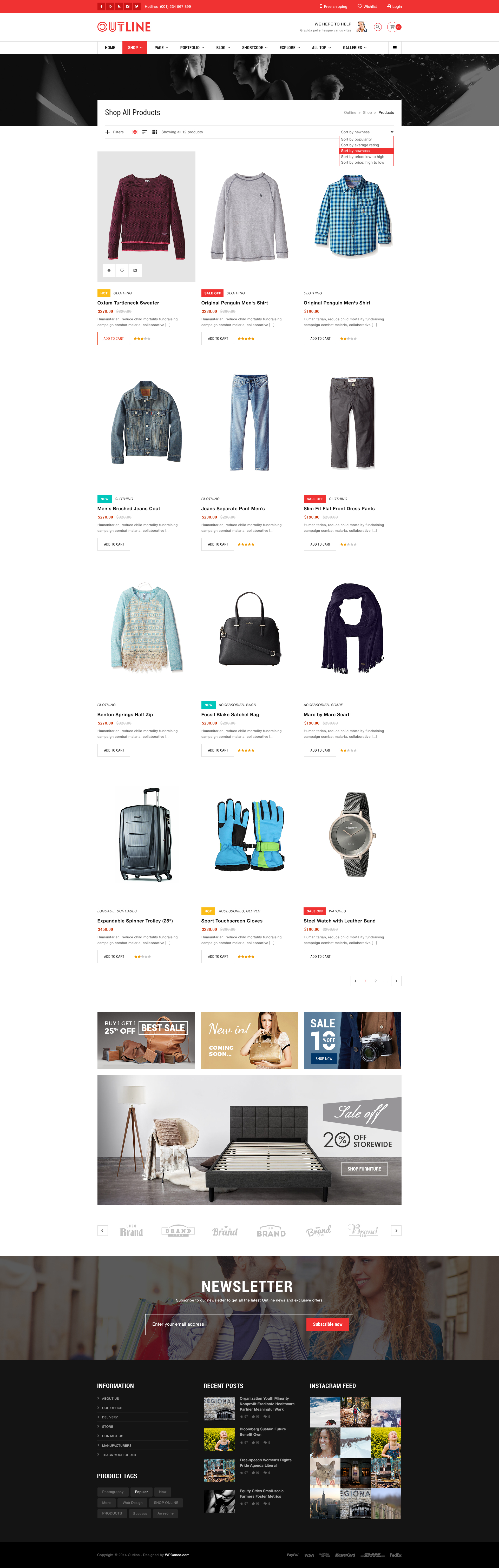 WDOutLine | WordPress WooCommerce Responsive Supermarket Theme by tvlgiao