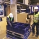 Workers Unloading Boxes With Details - VideoHive Item for Sale