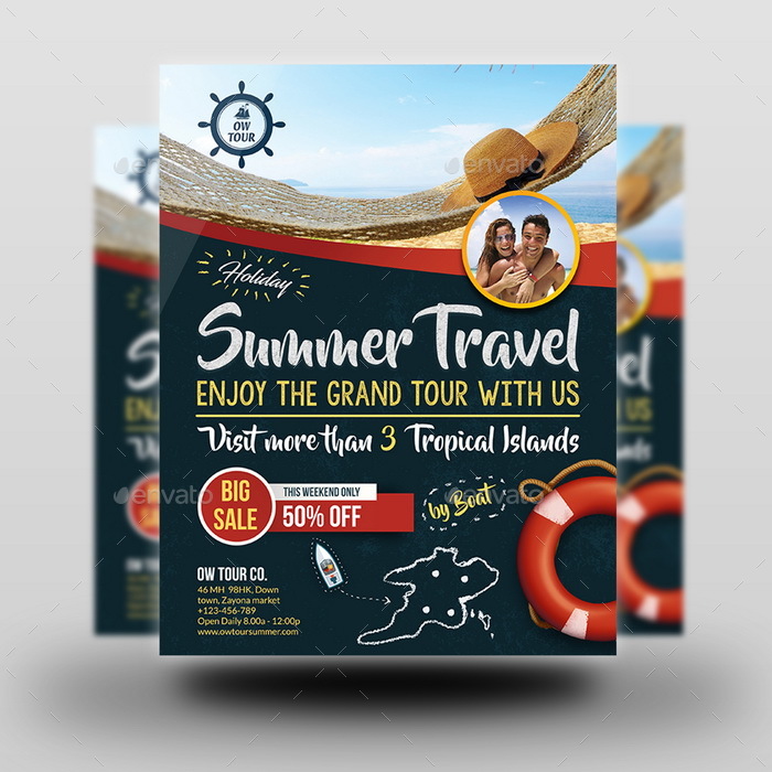 tour and travel flyer template vol 2 by owpictures graphicriver envato flyers