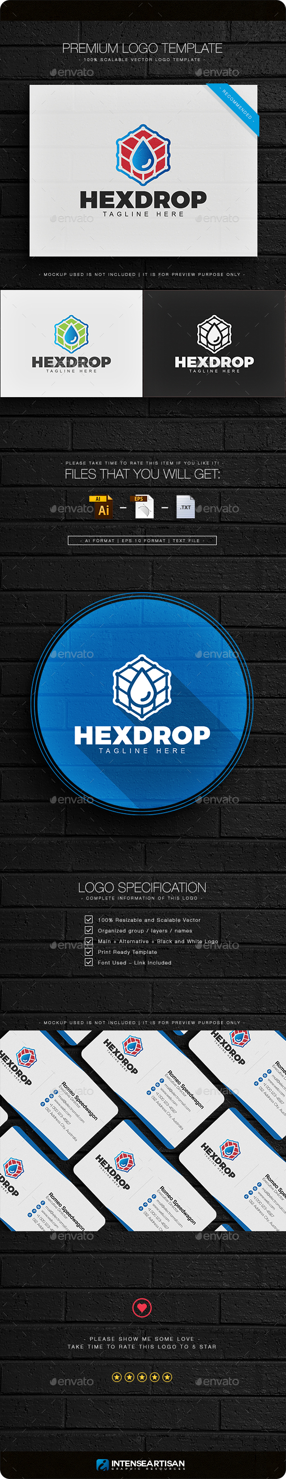 Hexdrop Logo