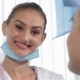 Female Dentist Finishes Checkup Of The Patient - VideoHive Item for Sale
