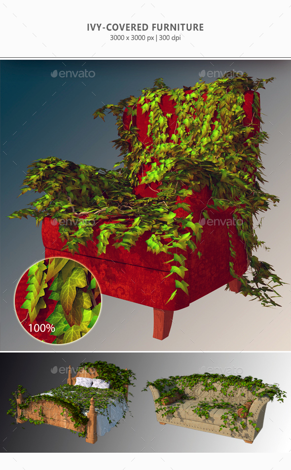 Ivy-Covered Furniture