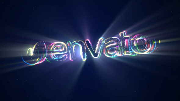 Neon Logo Reveal - VideoHive 17121122