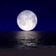 Full Moon Over The Sea - VideoHive Item for Sale