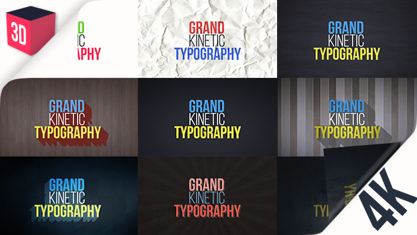 Grand Kinetic Typography