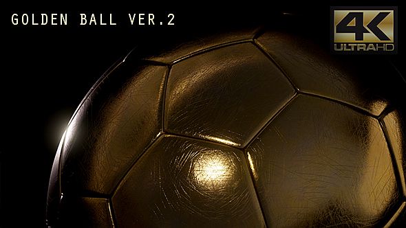 Golden Soccer Ball Ver. 2