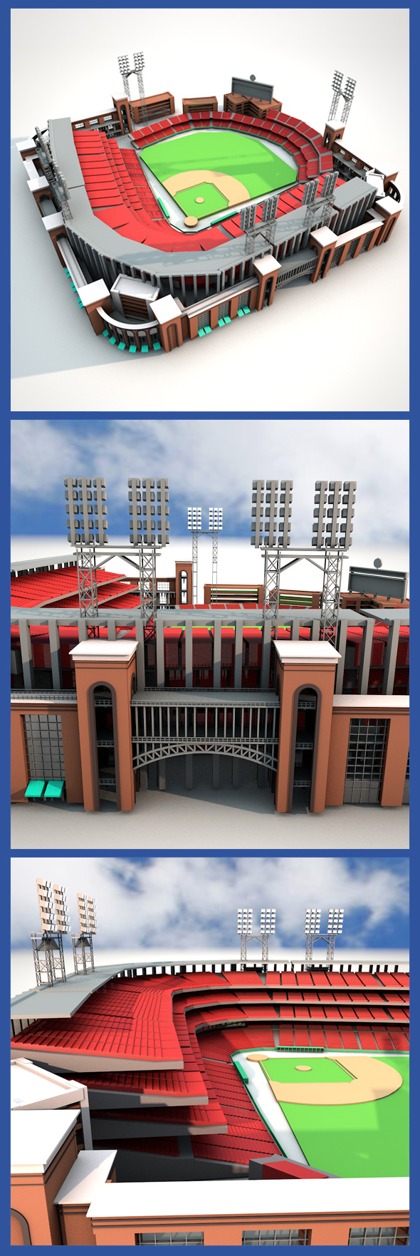 Busch Stadium - 3Docean 17127926