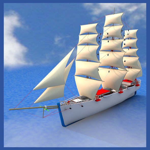 Clipper Ship - 3Docean 17128577