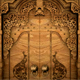 Ancient Carved Wood Door - VideoHive Item for Sale