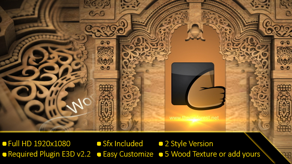 Ancient Carved Wood - VideoHive 17134000