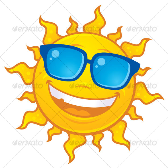 Summer Sun Wearing Sunglasses - Miscellaneous Characters