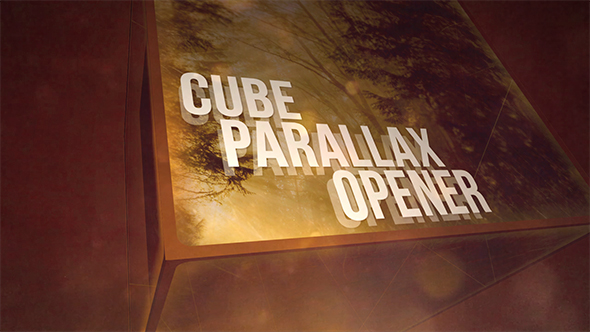 Cube Parallax Opener - VideoHive 17137279