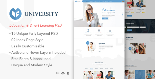 University - EducationSmart - ThemeForest 17141532