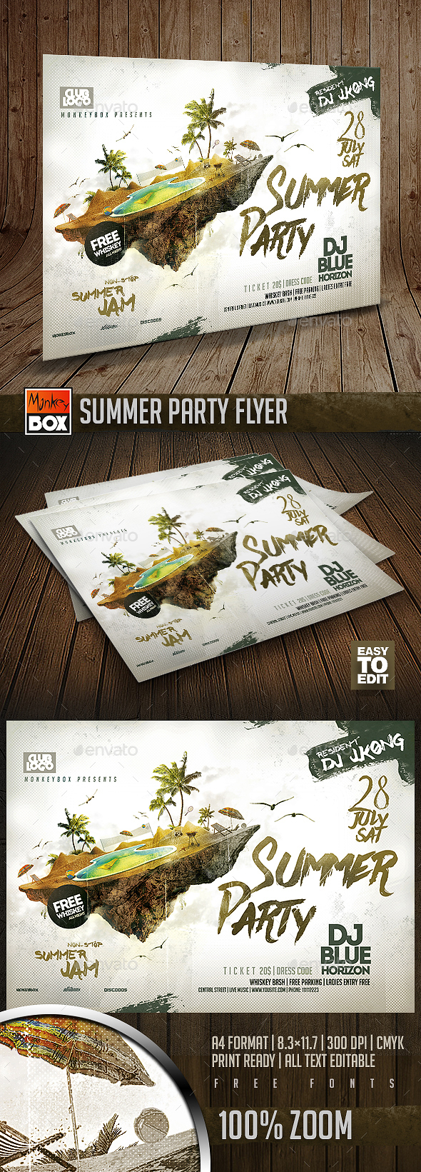 Summer Party Flyer