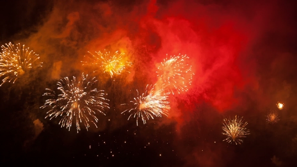 Volleys Of Celebratory Fireworks alt