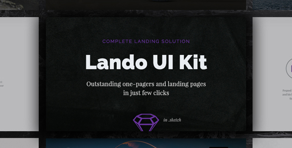 Lando UI Kit - ThemeForest 17152176