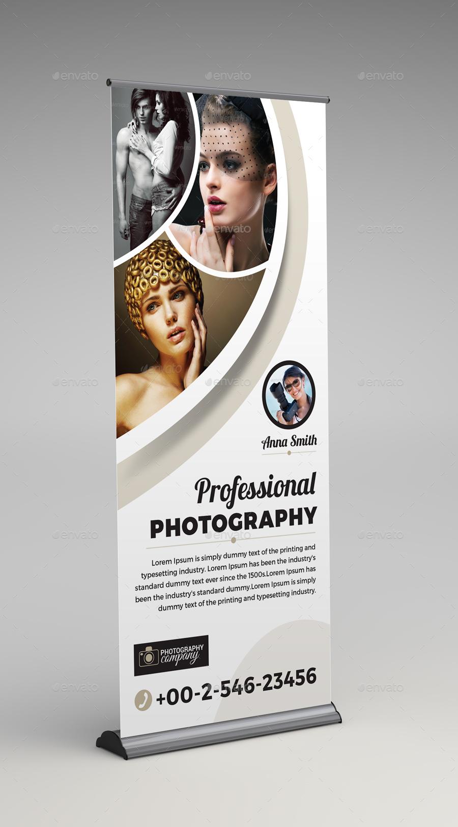 Photography Rollup Banner , Print Templates GraphicRiver