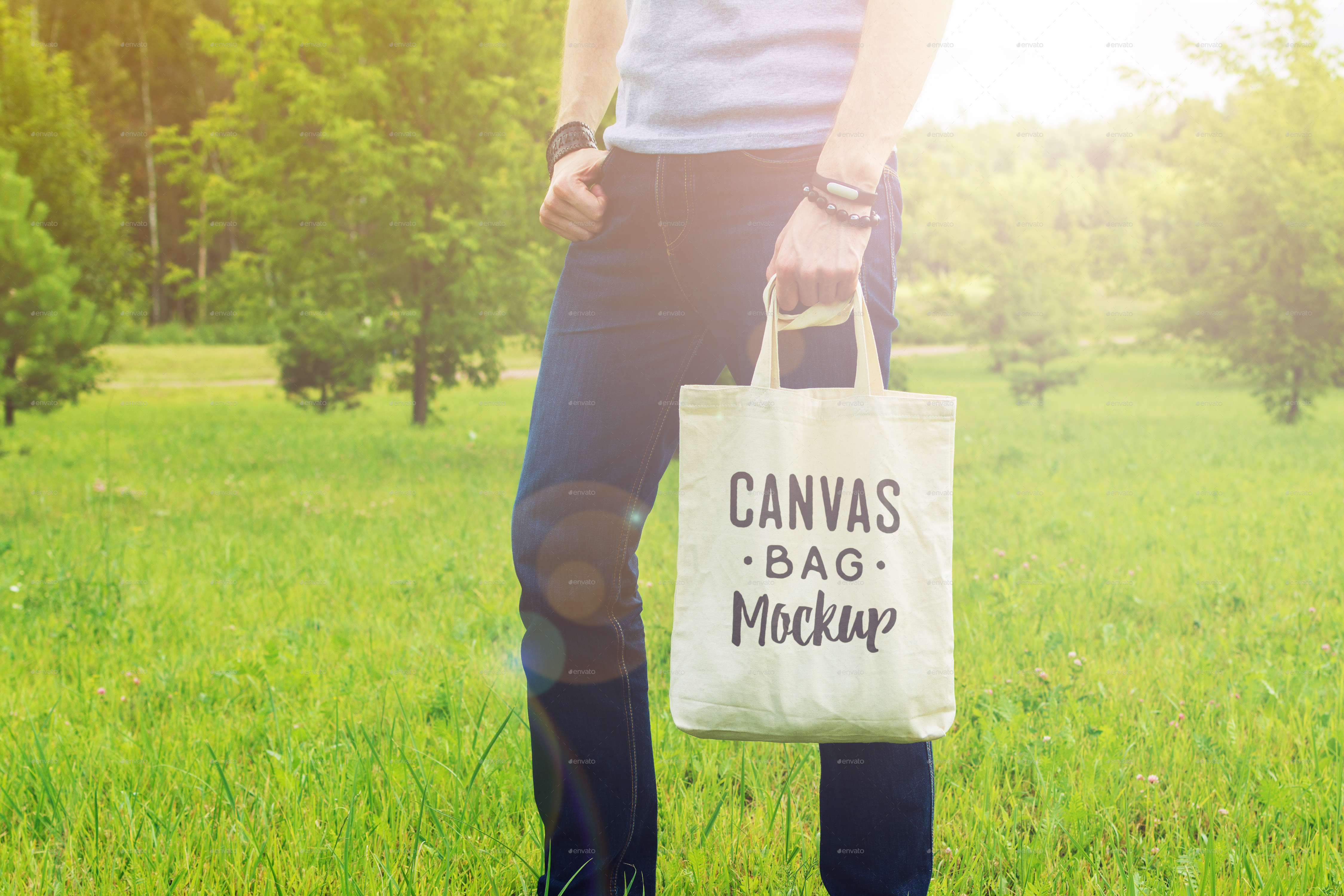 Download Canvas Bag Mockup by bulbfish | GraphicRiver