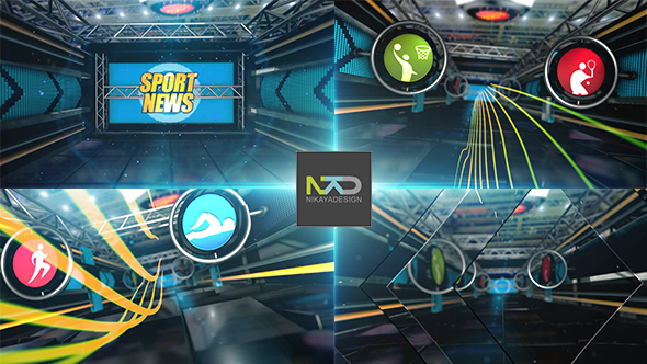 Sport News E3D - VideoHive 17158802