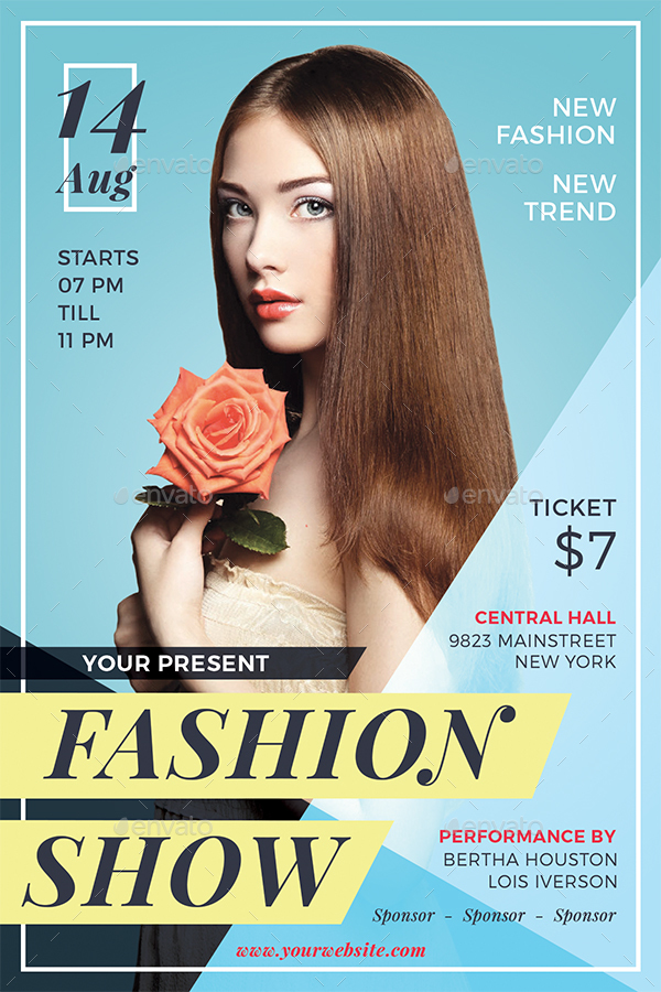 Fashion Show Flyer by bonezboyz9 | GraphicRiver