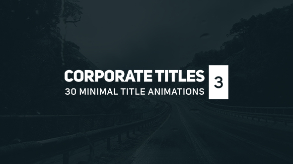Corporate Titles 3 - VideoHive 17164923