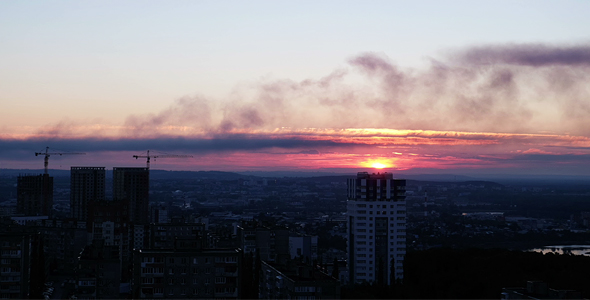 Sunrise in the City 