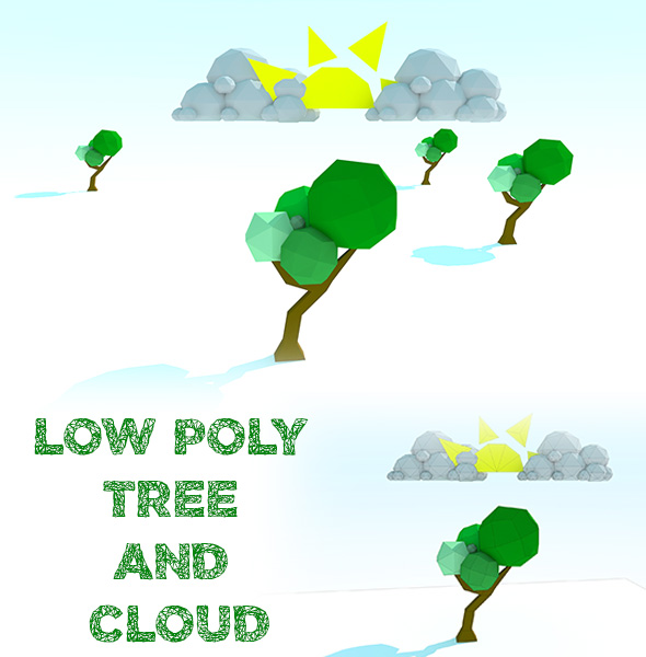 Low Poly Tree - 3Docean 17170534