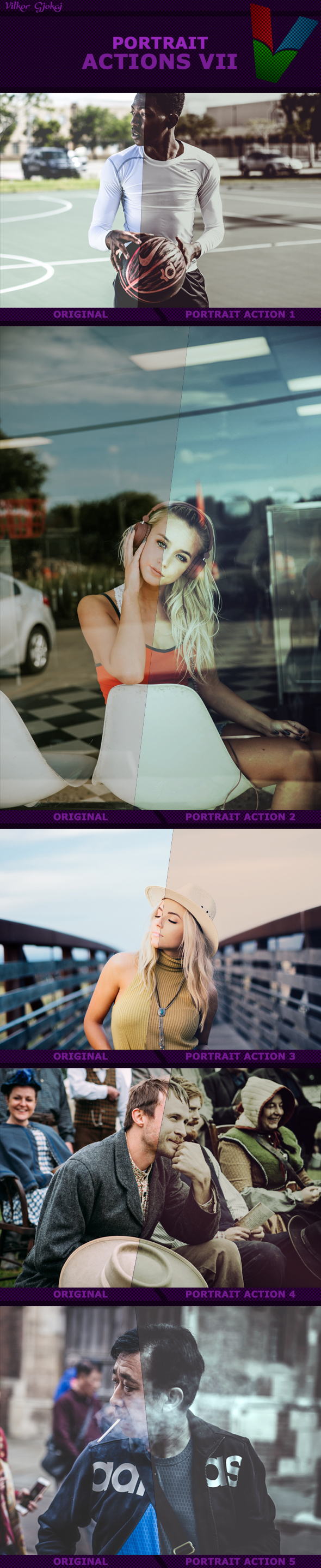 Portrait Action VII