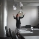 Girl Throwing Paper - VideoHive Item for Sale