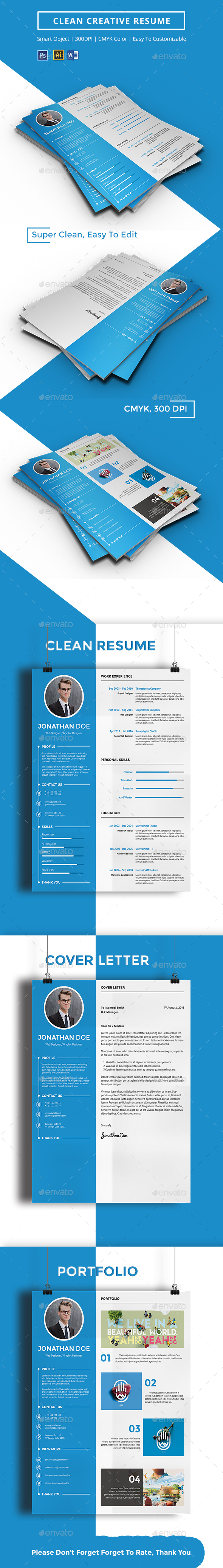 Clean Creative Resume