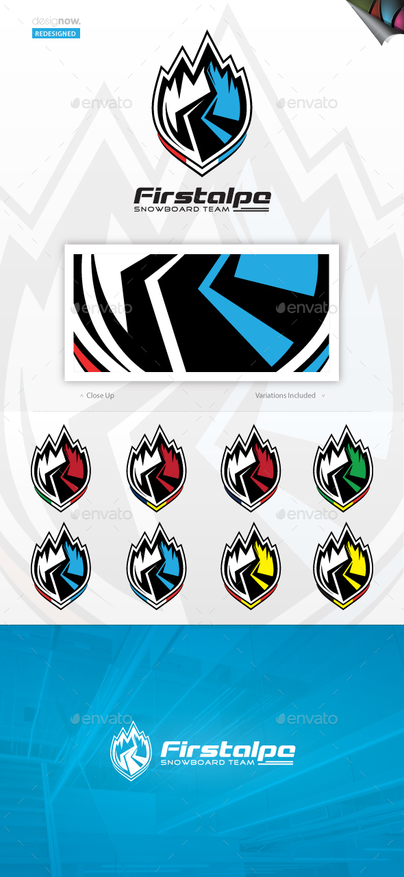 Snow Team Logo - Crests Logo Templates