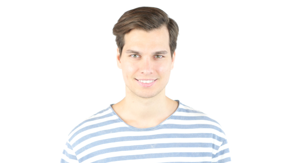 Portrait Of Smiling Man alt