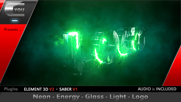 Neon Energy Glass - VideoHive 17196496