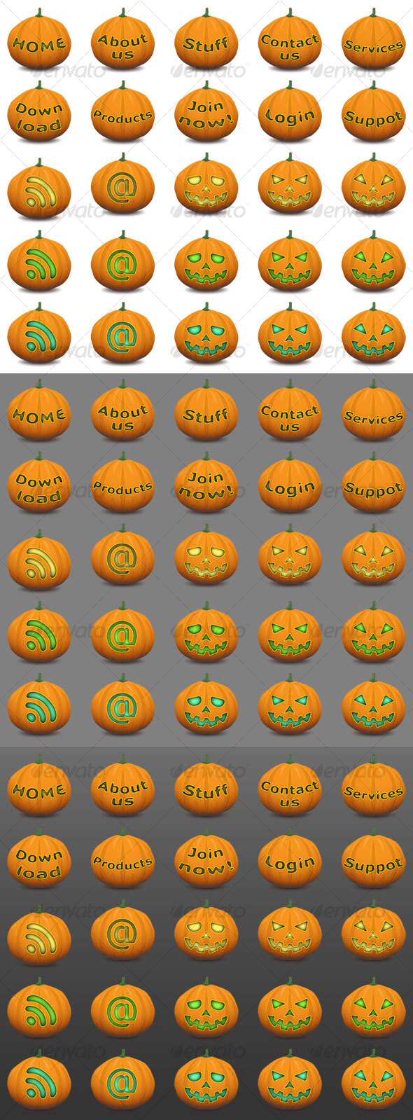 Pumpkins 2009 - Halloween Seasons/Holidays