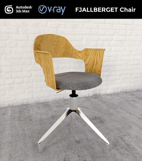 FJALLBERGET Chair - 3Docean 17196780