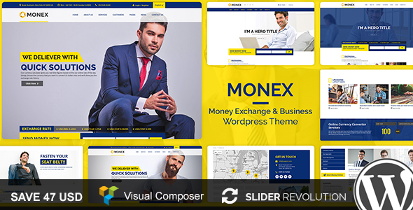Monex - Money - ThemeForest 16130837
