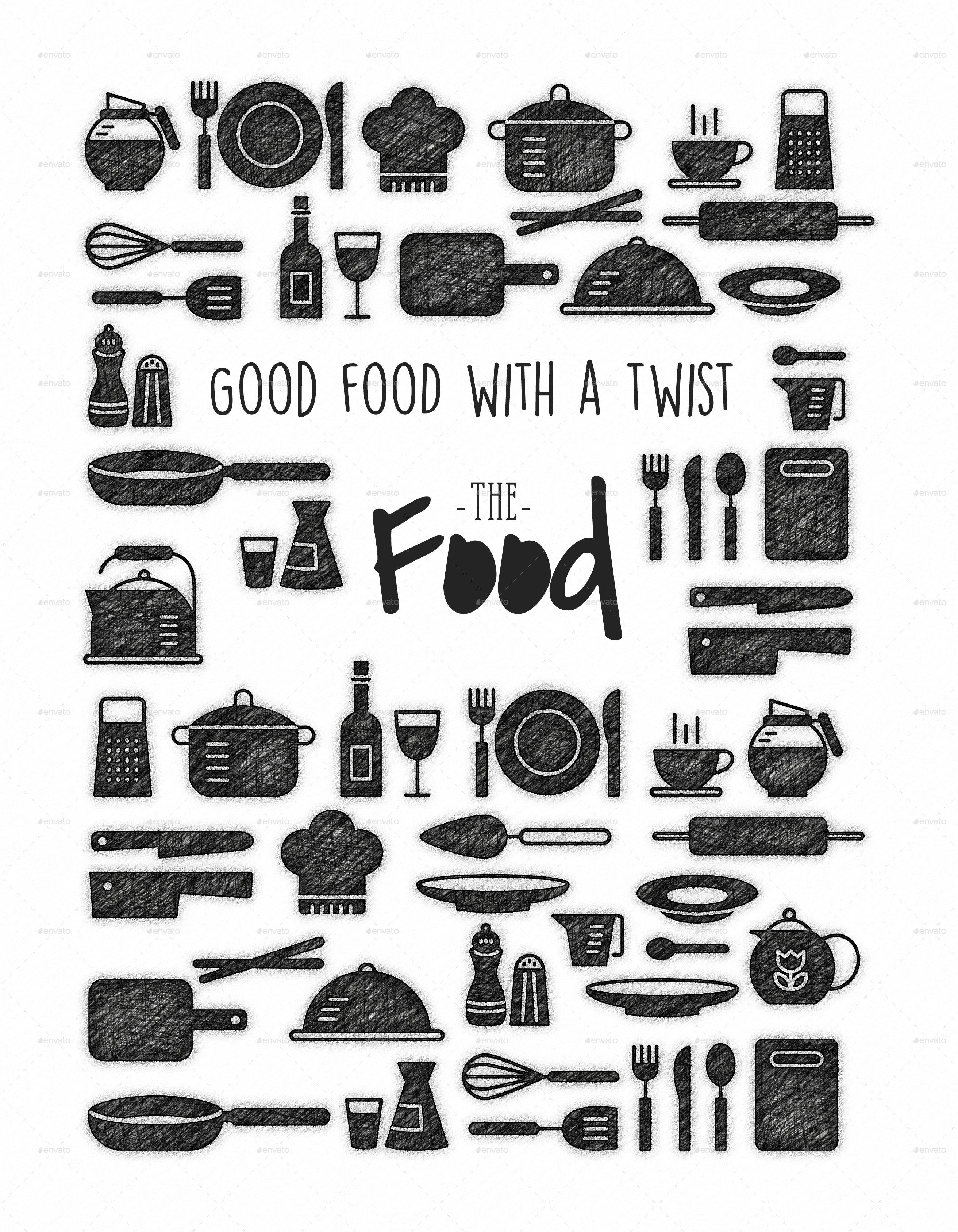 Food Menu , Print Templates GraphicRiver