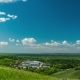 Clouds Sky City Beautiful Sunny Day Nature Hills Mountains Travel The Country Building  - VideoHive Item for Sale