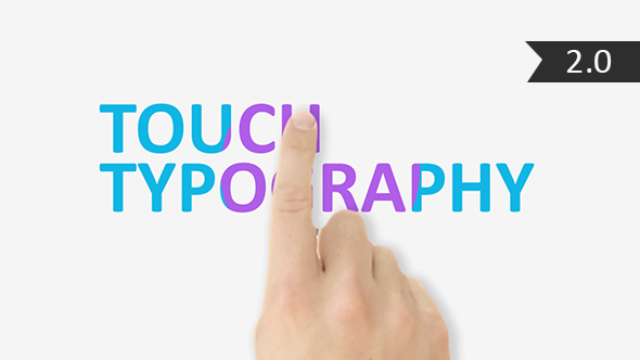 Touch Typography - VideoHive 16687984
