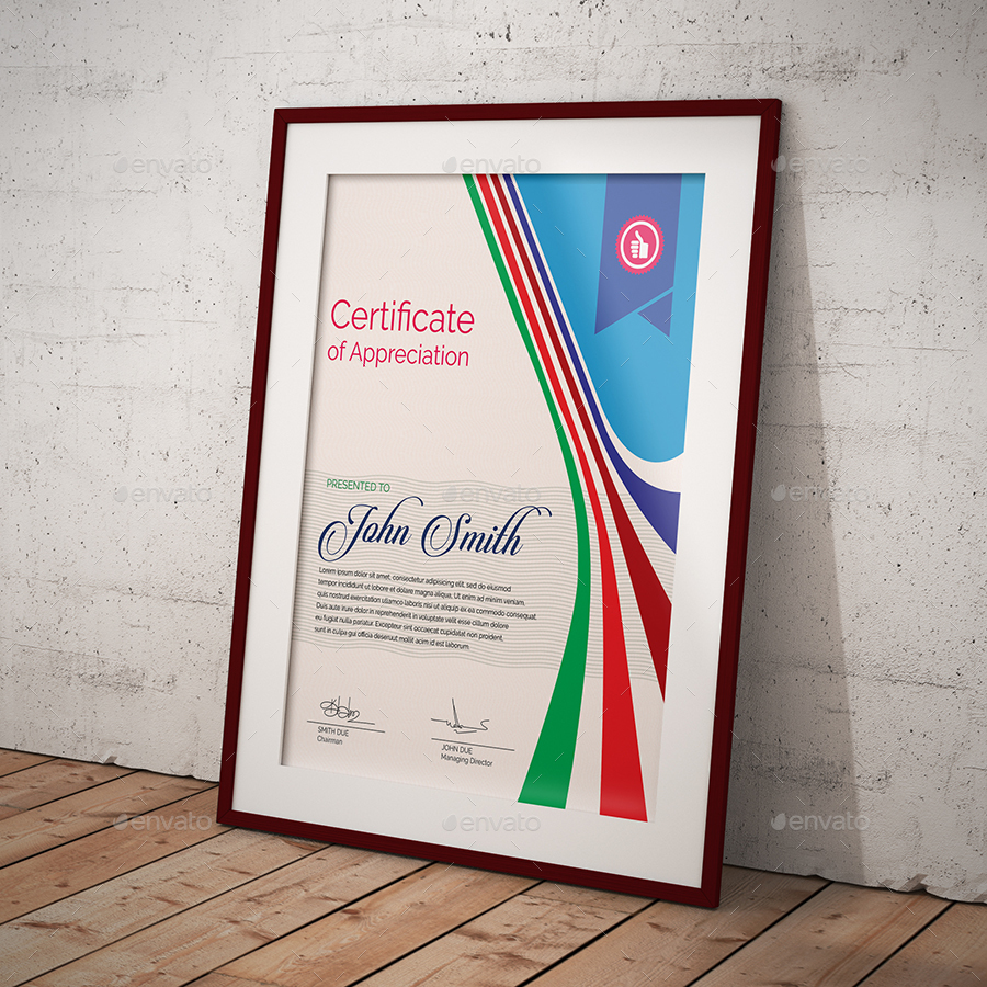 Easy Simple Multipurpose Certificate GD049, Print Templates | GraphicRiver