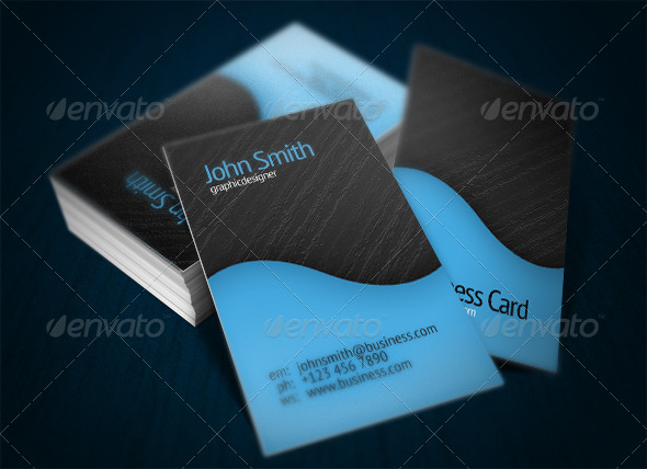 Creative Vertical Business Card - Creative Business Cards