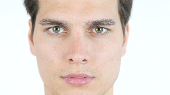 Face of Young Handsome Guy alt