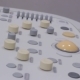 The Doctor Presses a Buttons Ultrasonography Medical Equipment Keyboard - VideoHive Item for Sale