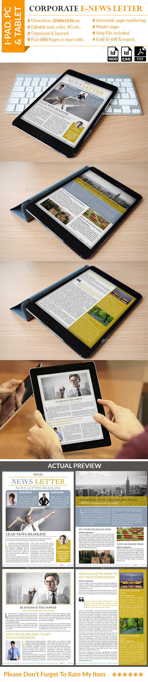 Corporate E-News letter - ePublishing