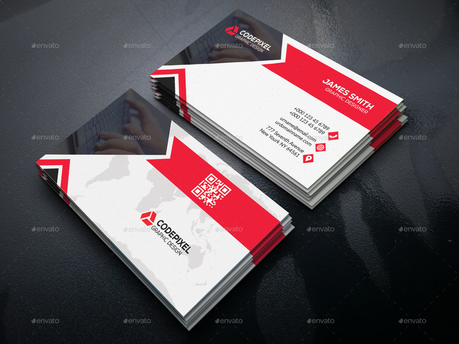 Corporate Business card , Print Templates | GraphicRiver