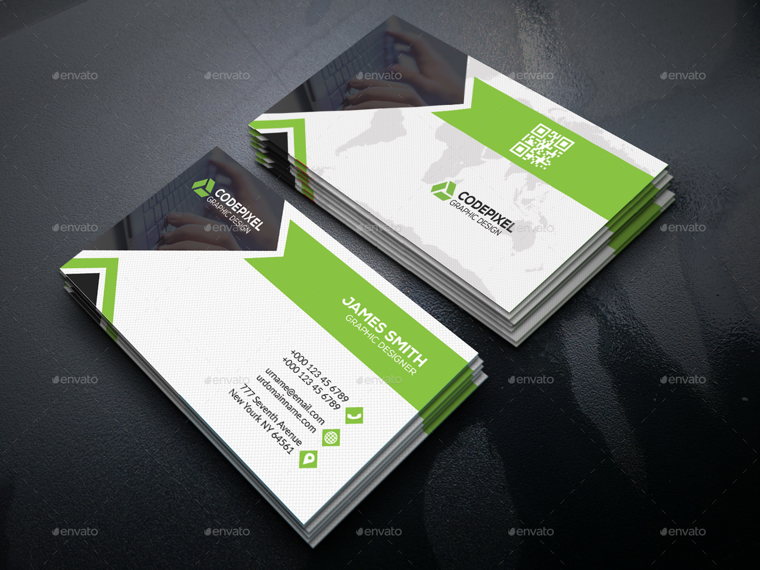 Corporate Business card , Print Templates | GraphicRiver