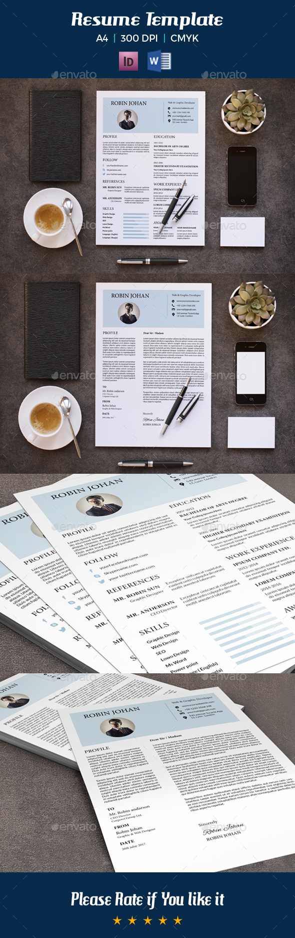 Resume Template-V018