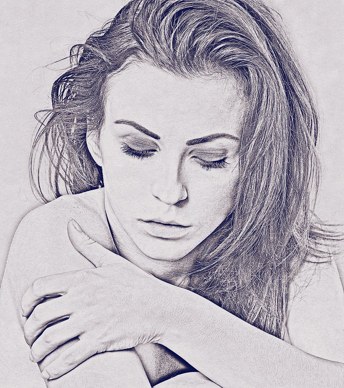 pencil sketch effect photoshop action free download