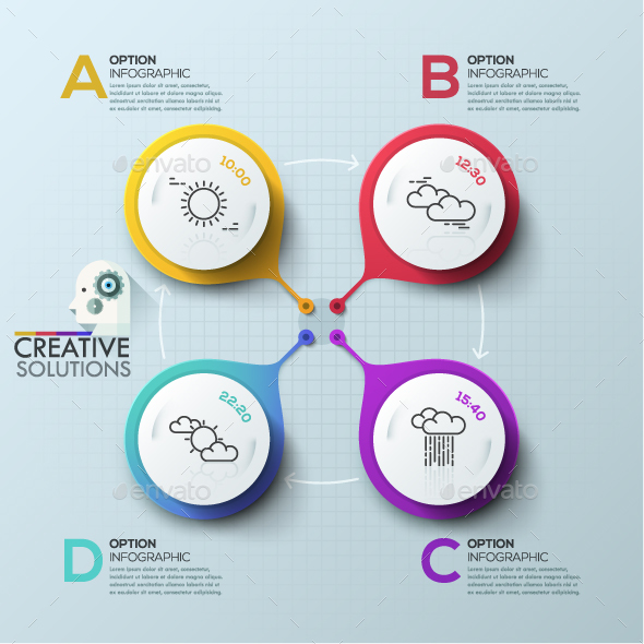 Modern Infographic Paper Template