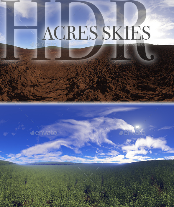HDR Acres Skies - 3Docean 17236363